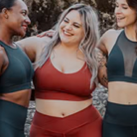 POPFLEX Terrain Collection Gulch Bra in Clay - Picture 2 of 4